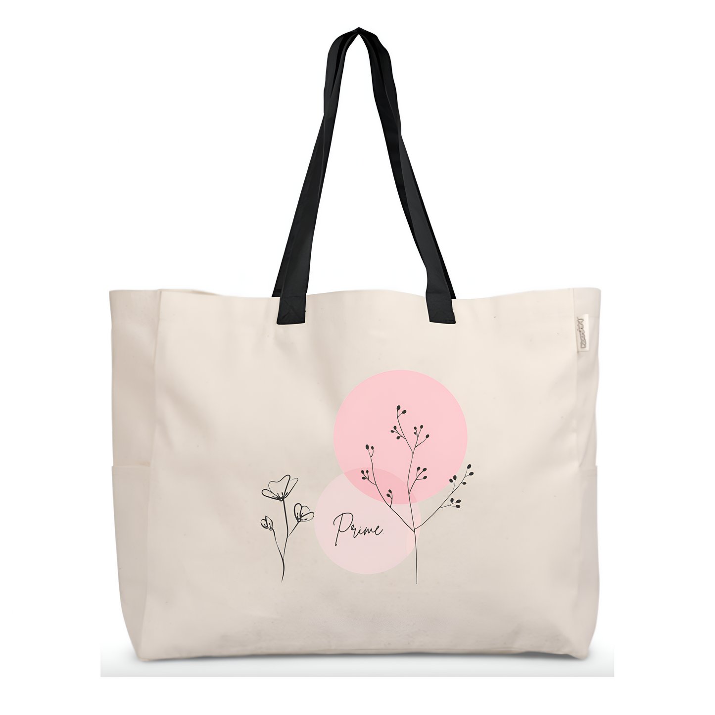 Large cotton carry bag